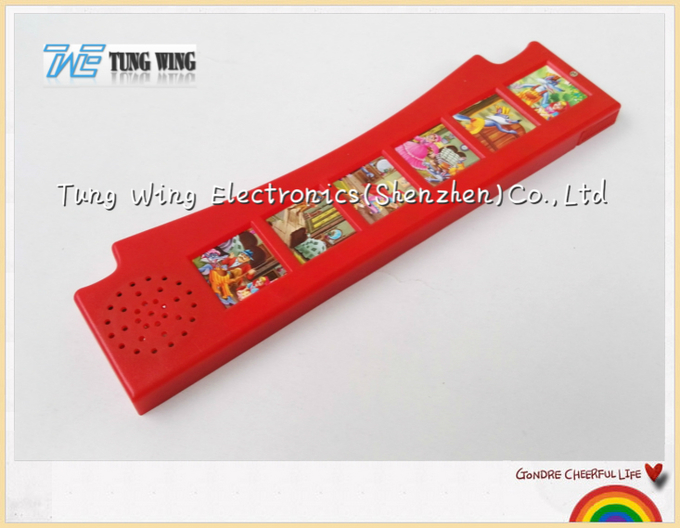 Red 6 Button Sound Module For Kids Sound Books As Indoor Educational Toys 1