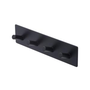 China Square Round Stainless Steel Bathroom Hardware Black Color Accessories Hook wholesale