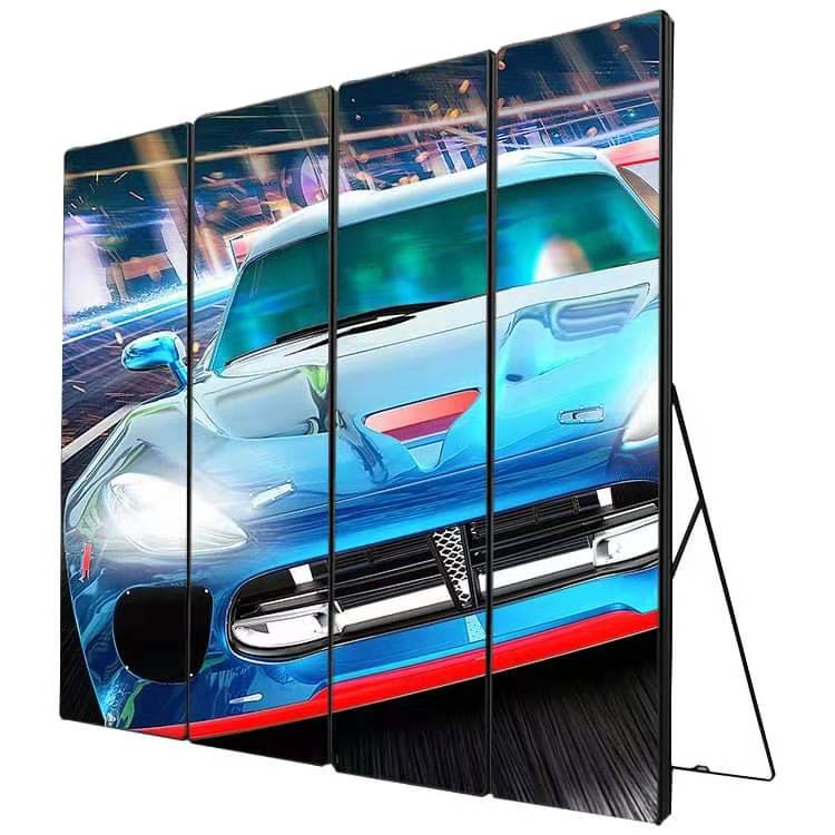 ROHS IP30 Portable Digital Smart Led Poster Display P2.5 for Indoor Advertising