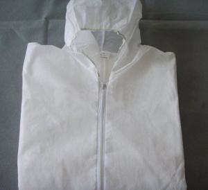 China Disease Protection Full Bodysuit Breathable Chemical Hazmat Suits Chemical Proof wholesale