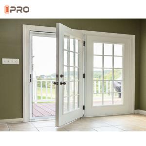 China Push Open 1.2mm 6063 Aluminium Hinged Doors For Home wholesale