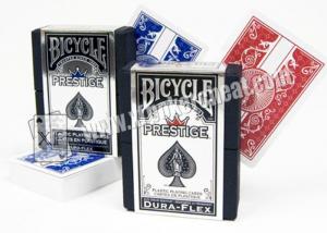 China Bicycle Prestige Gold Standard Playing Cards / 100 Plastic Playing Cards wholesale