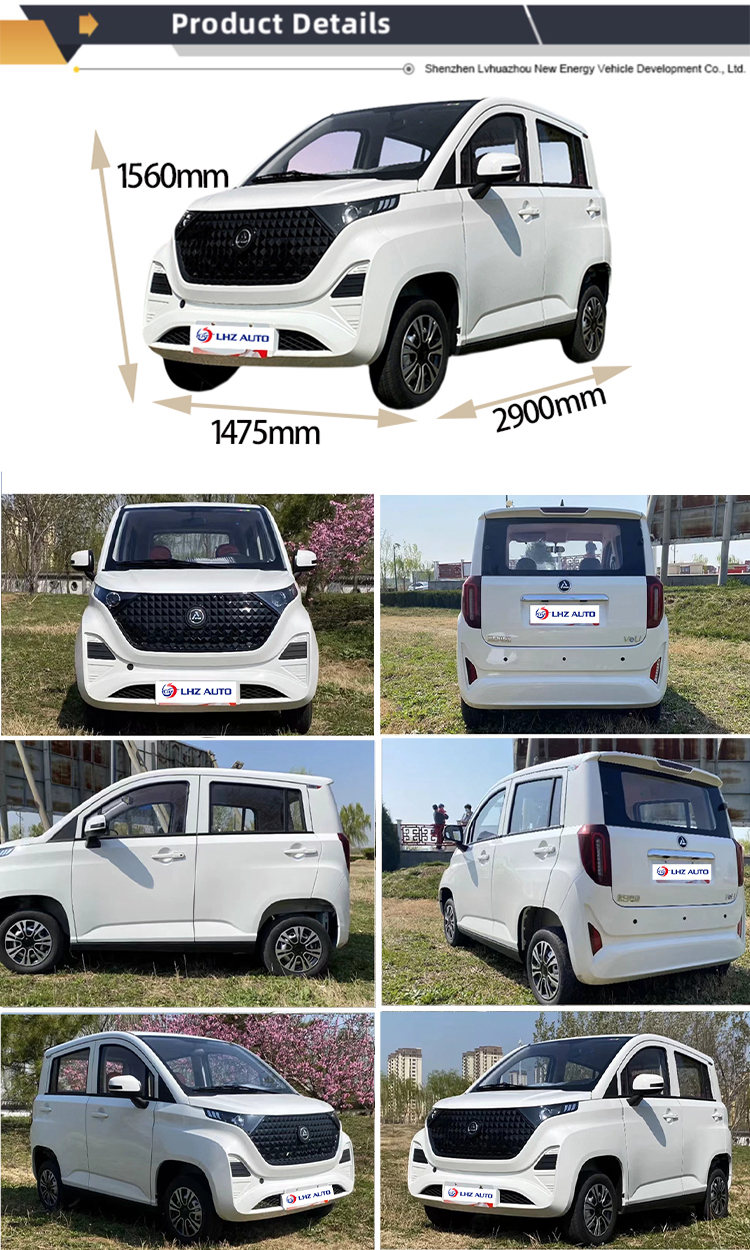 Driver's License-Free 60km/h Electric SUV with Left Steering and Spacious Interior
