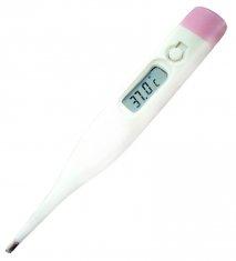 China Smart pink Digital Pen Thermometer with LCD Display wholesale