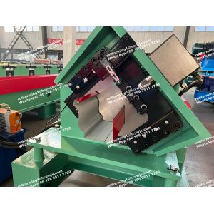 Steel / Aluminum / Copper Gutter Machine For Rainwater Gutter Profiles