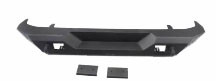 Rear bumper steel / aluminium alloy black / silver avenger rear bumper for Jeep wrangler JK