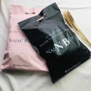 China Matte Black Poly Mailing Packaging Bags For Garment Package wholesale