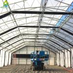 Hot Galvanized Steel Commercial Light Deprivation Greenhouse for Hemp Cultivatio