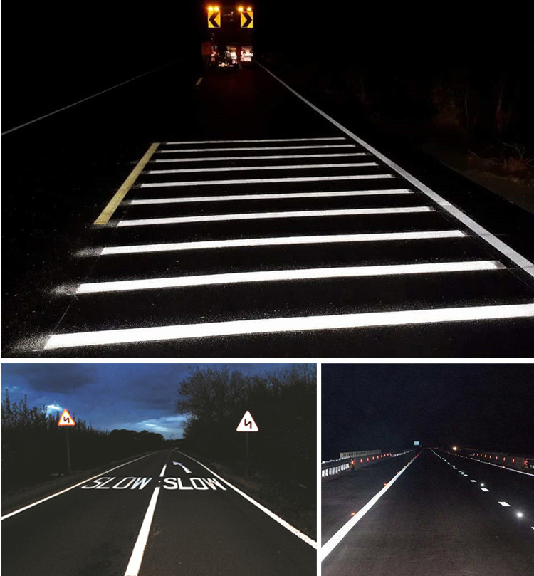 Petroleum Resin Hot Melt Paint for Reflective Road Marking OEM 3 Minutes Drying Time