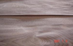 China Dark Walnut Veneer Sheets Natural , Real Wood Veneer Paneling wholesale