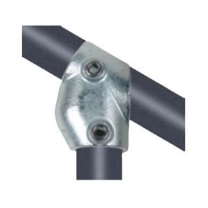 China Corrosion Resistant Iron Pipe Clamp Fittings / 30 - 60 Degree Adjustable Tee wholesale