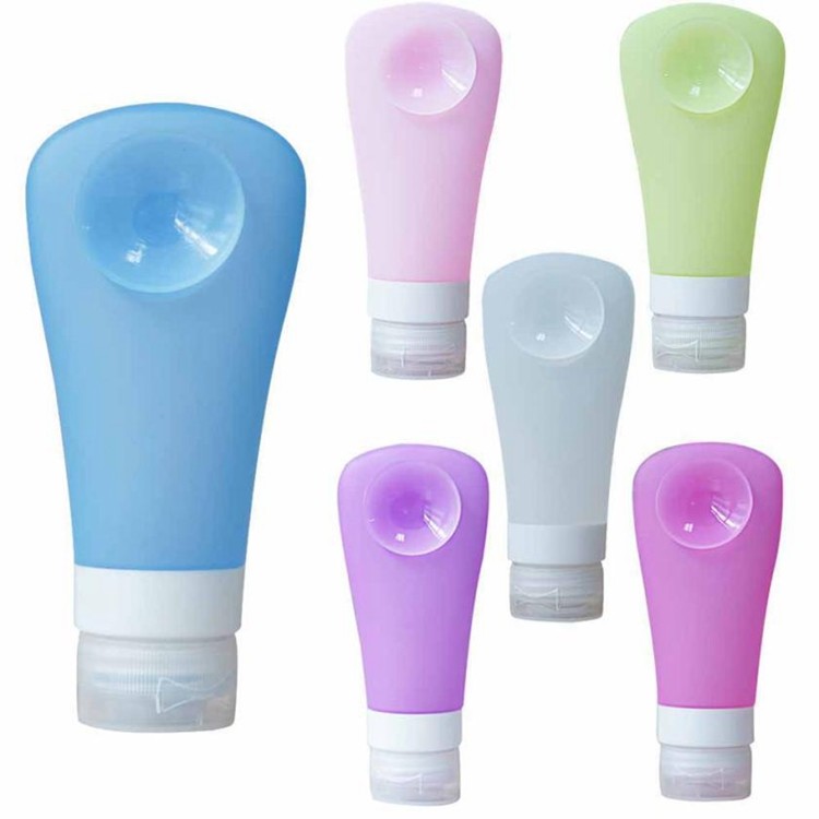 Food Grade Silicone Travel Containers 100% BPA Free Small Size Portable