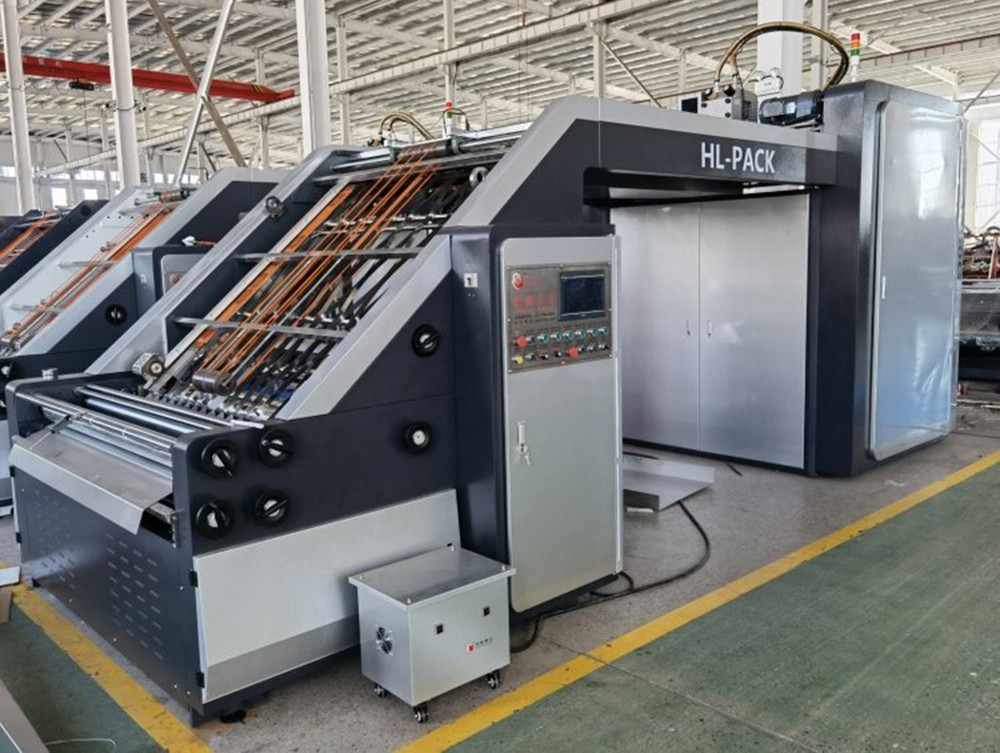 Hl1300 Touch Screen Flute Laminator High Speed Full Automatic