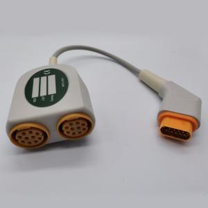 China 30cm Draeger Compatible IBP Cable 10 Pin Connector Pressure Transducer wholesale