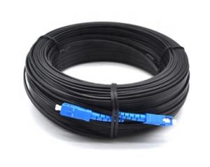 China SM MM FTTH Fiber Optic 1 2 4 Core G657A1 Fiber Optic Drop Cable Light Weight wholesale