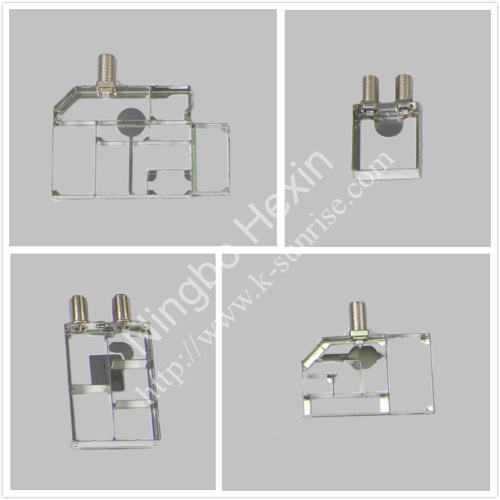 metal shield case with  f connector 