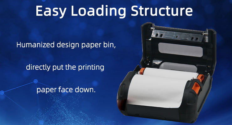 Power Adapter DC9V/1A Handheld Thermal Printer M80 0.96inch OLED Display Customizable