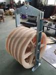 Wire Transmission Stringing Blocks Bundled Conductor Pulley ODM