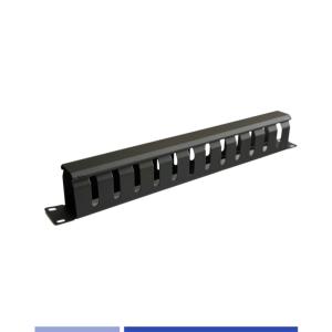 China Horizontal 1U 19&quot; Rack Mount Cable Manager wholesale