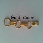 Light Weight Non-fading Fashion 12mm Double Hooks Aluminium Chains