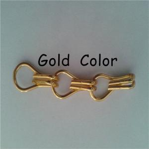 China Light Weight Non-fading Fashion 12mm Double Hooks Aluminium Chains wholesale