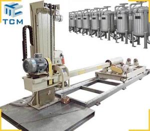 China 380V Steel Metal Filter Housing Surface Automatic Grinding And Polishing Machine wholesale
