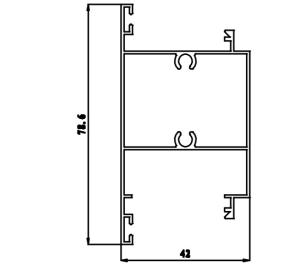 China CNC Machining High Security Aluminium Alloy Door And Window wholesale