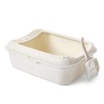Eco Friendly Modern Cat Litter Box , Modern Kitty Litter Box Size Customized