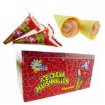 Ice Cream Fruit Flavored Marshmallows Halal Aerated Candy For Supermarket