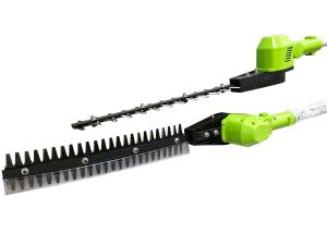 China 550mm 36V Long Pole Hedge Trimmer Cordless Lightweight Long Cutter Bar 300mm wholesale