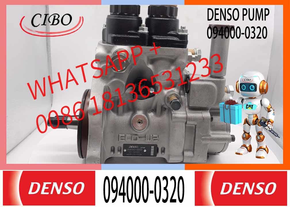 6217-71-1120 fuel injector pump 094000-0320 6217-71-1124 for wa500-3 Loader parts WA500-3