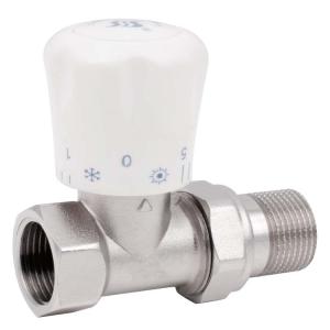 China manual brass temperature control valve union wholesale