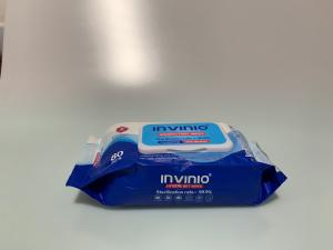 China 80 Pcs Disinfectant Wet Wipes wholesale