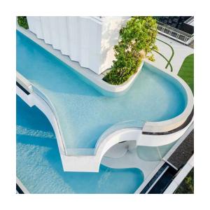 China Pool Aupool Clear Transparent PMMA Panel Above Ground Acrylic Outdoor Swimming Pool wholesale