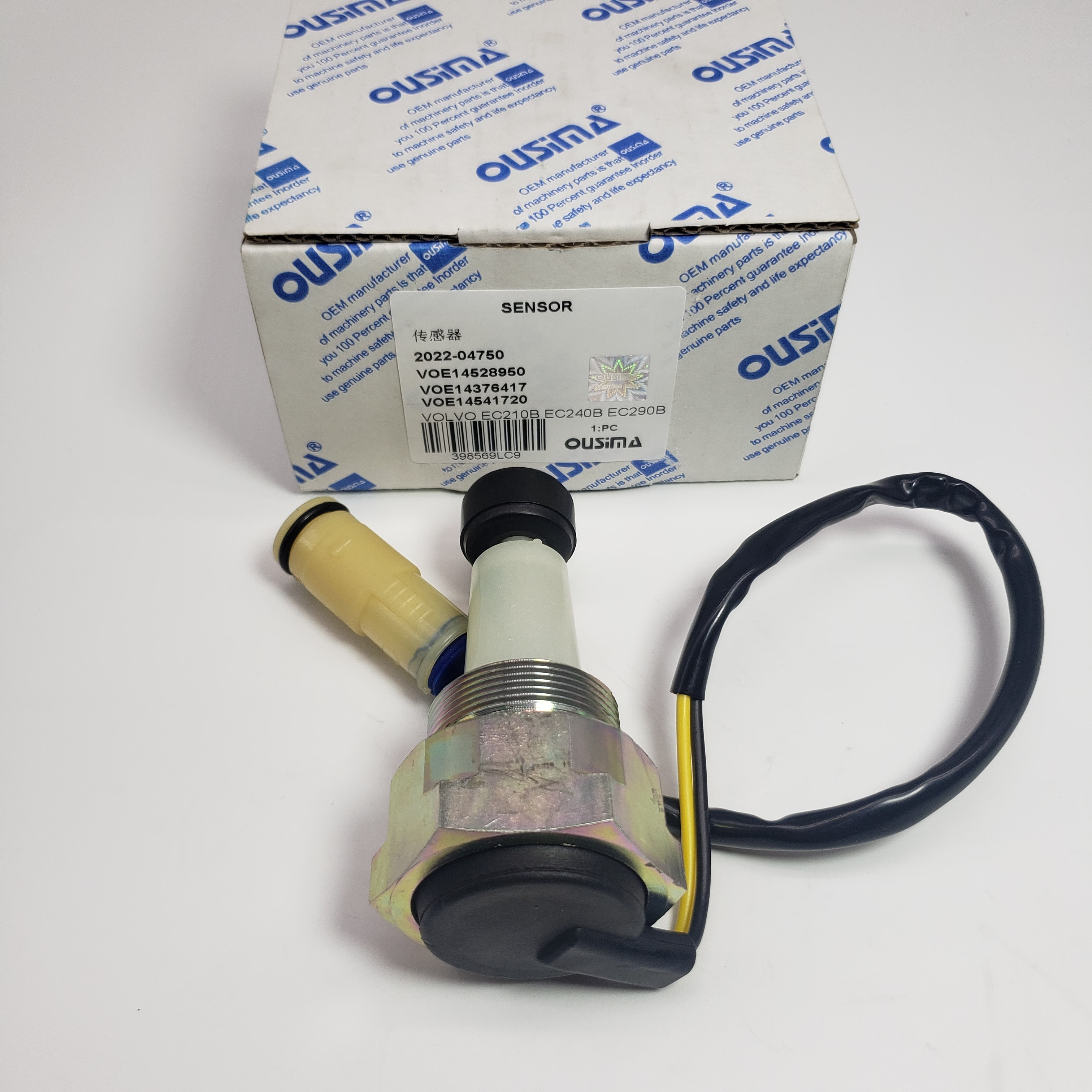 2022-04750 Voe14528950 Voe14376417 Voe14541720 Temperature Sensor For EC160B EC210B EC290B