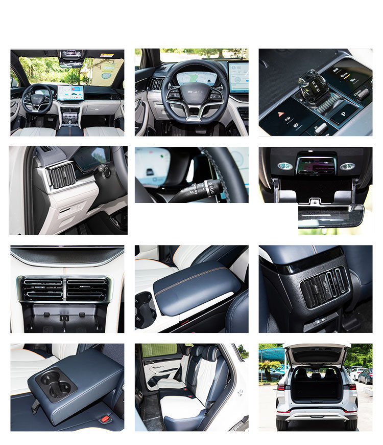 650 Km Range 5 Seats 4 Wheel BYD Song Plus EV SUV with Motor Ps 333 and Curb Weight 2300
