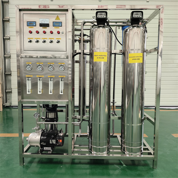 0.25T Two Tanks Of Double-Stage Stainless Steel Reverse Osmosis Equipment For Industrialization