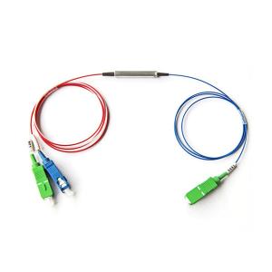 China 3 Channel 1270-1610nm FWDM Module T1550nm R1310nm/1490nm Fiber Optical Filter wholesale