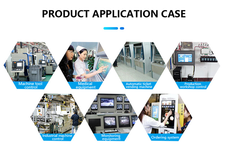VGA/HDMI/4xUSB/1x RJ45/AUDIO/2xRS232/MIC/EAR Industrial Android Panel PC with Touch Screen