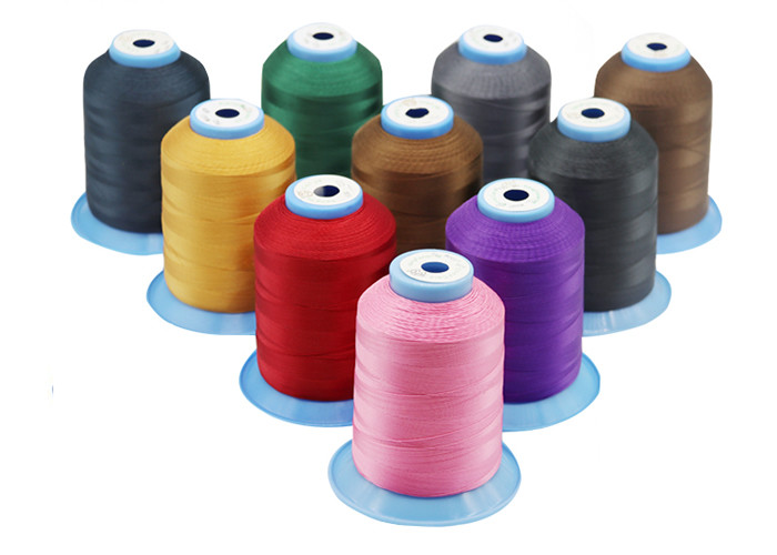 Cotton Synthetic Sewing Thread Small Core Wrinkle Resistance Dyed Color