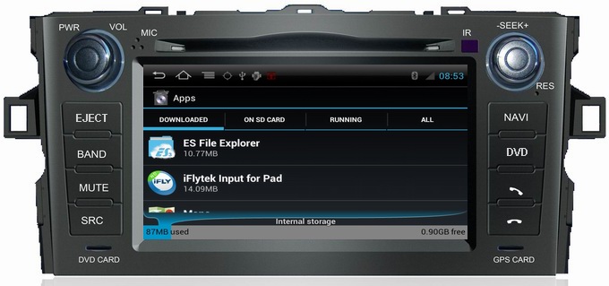 Ouchuangbo Car Radio S150 Android 4.0 System for Toyota Auris 2008-2011 Support Korean languages PIP GPS OCB-028C