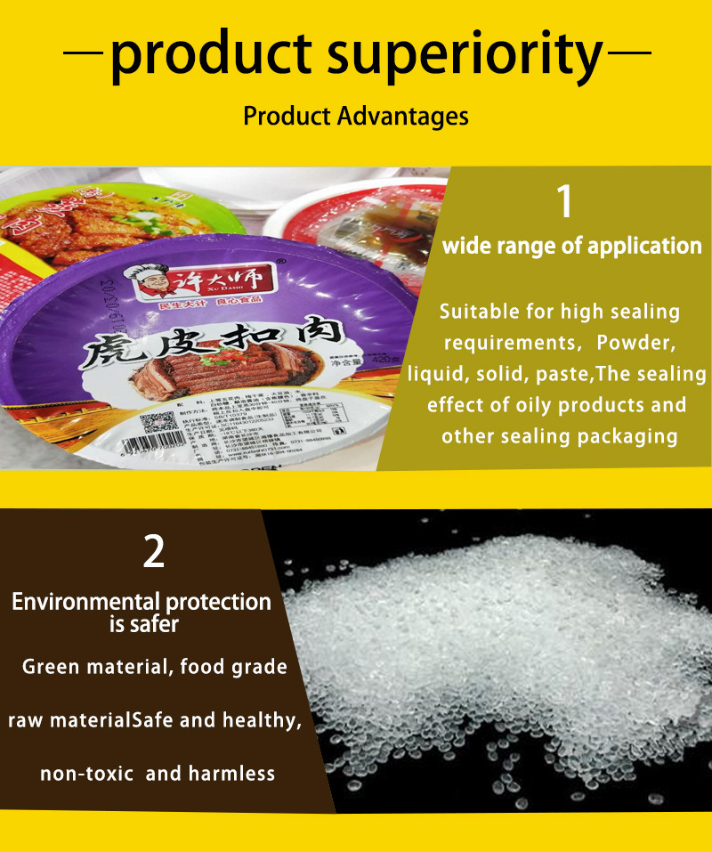 GRS BRC Sealing Peelable Film Lidding Professional Packaging Material