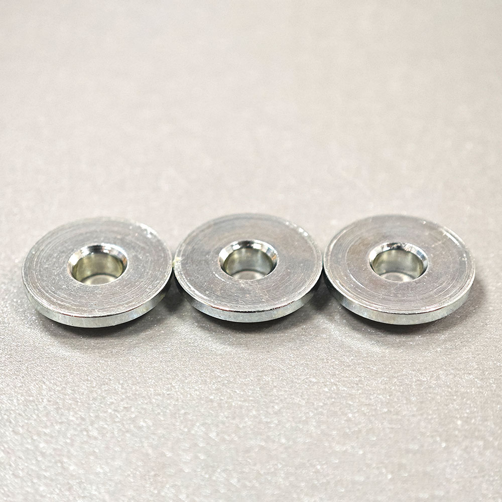 High Reliability and Durability Black Zinc Plated Carbon Steel Metal Conical Washers