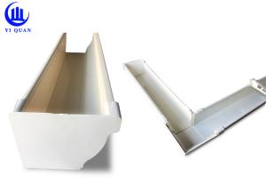 China Threepenny PVC Rain Gutters Fiiting Rain Water Collection Gutter wholesale