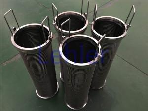 China Paints Filters Wire Slotted Screen Non - Clogging Construction ISO Certification wholesale