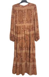 China 100% Rayon Material Custom Womens Dresses / Ladies Casual Beach Dresses wholesale