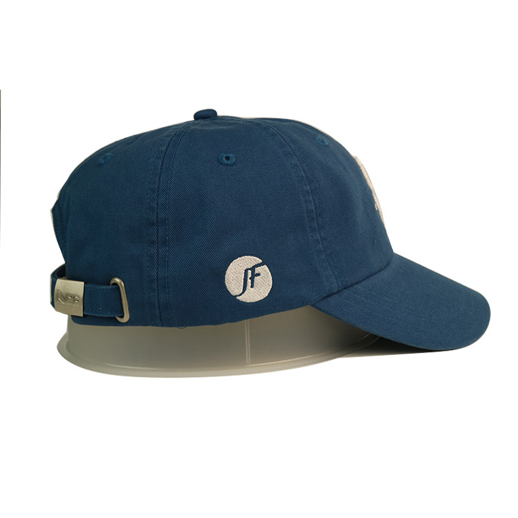 Bsci 3d Embroidery Custom Baseball Cap Embroidered Baseball Cap Hat With Custom Logo Metal Buckle Debossed