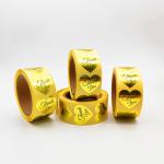 Waterproof Embossing CMYK 3D Logo Label Stickers For Cosmetics