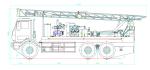 Off Road 300m Truck Mounted Drilling Rig Seismic Exploration