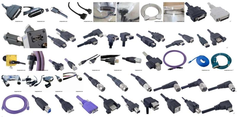 Camera Cable RJ45 to Db15 Pin OEM Gige Cable